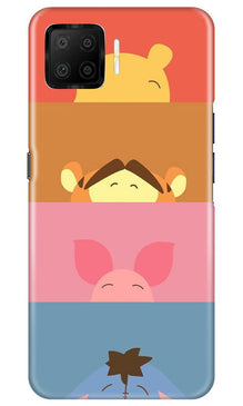 Cartoon Mobile Back Case for Oppo F17 (Design - 183)