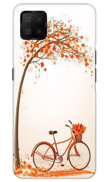 Bicycle Mobile Back Case for Oppo F17 (Design - 192)