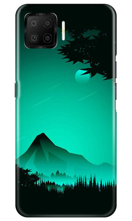Moon Mountain Case for Oppo F17 (Design - 204)