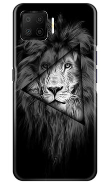 Lion Star Mobile Back Case for Oppo F17 (Design - 226)