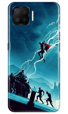 Thor Avengers Mobile Back Case for Oppo F17 (Design - 243)