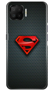 Superman Mobile Back Case for Oppo F17 (Design - 247)