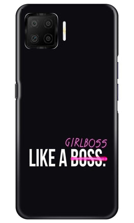 Like a Girl Boss Case for Oppo F17 (Design No. 265)