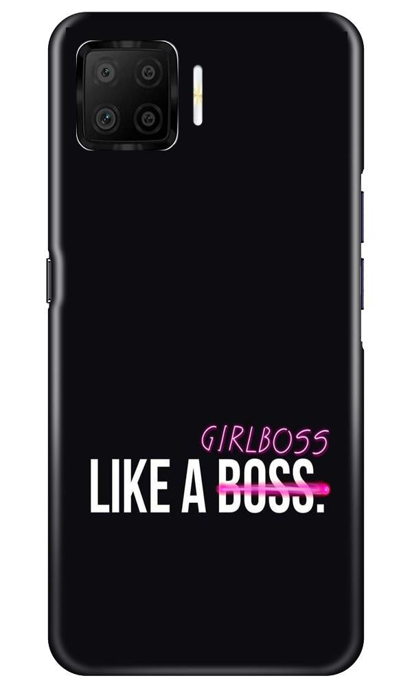 Like a Girl Boss Case for Oppo F17 (Design No. 265)