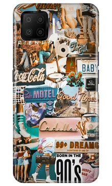 Vintage Design Mobile Back Case for Oppo F17 (Design - 284)