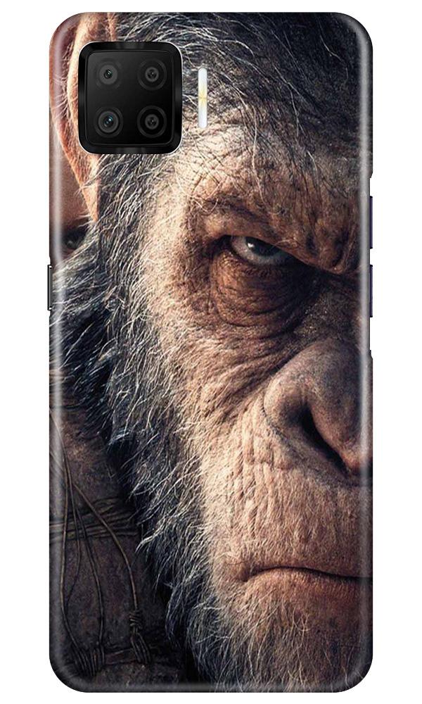 Angry Ape Mobile Back Case for Oppo F17 (Design - 316)