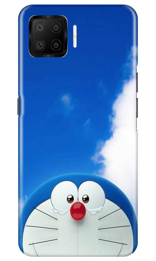 Doremon Mobile Back Case for Oppo F17 (Design - 326)
