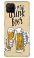 Drink Beer Mobile Back Case for Oppo F17 (Design - 328)