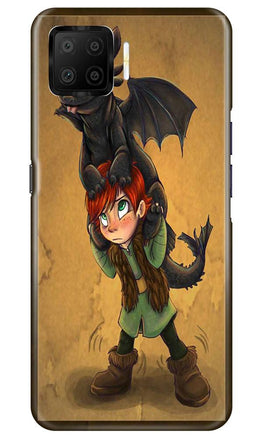 Dragon Mobile Back Case for Oppo F17 (Design - 336)