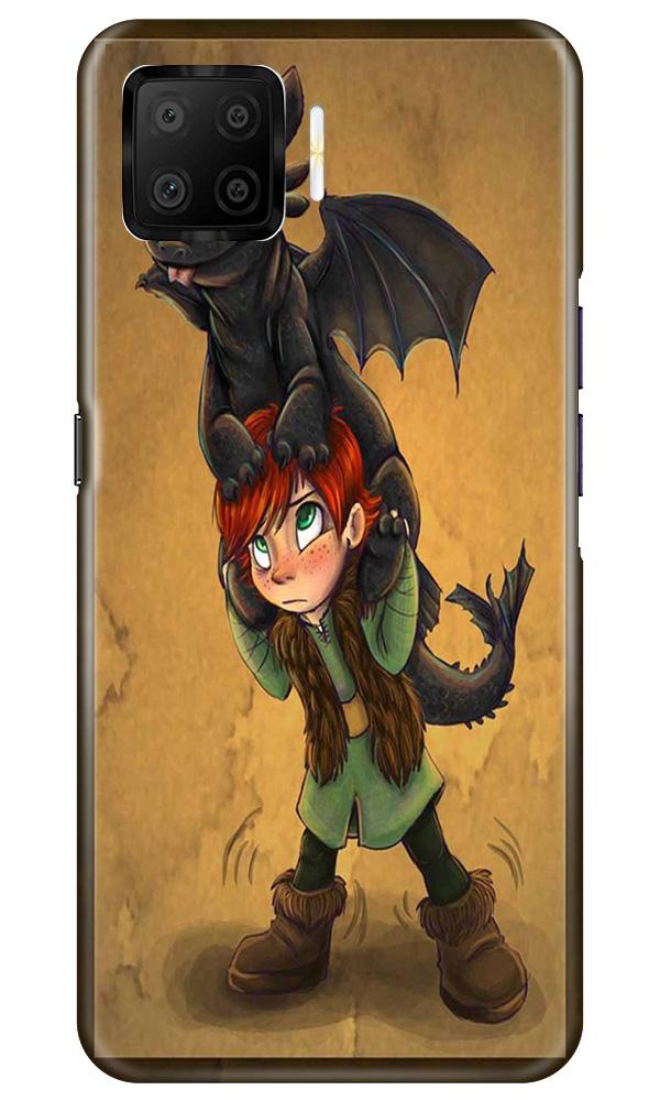 Dragon Mobile Back Case for Oppo F17 (Design - 336)