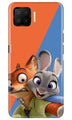 Cartoon Mobile Back Case for Oppo F17 (Design - 346)