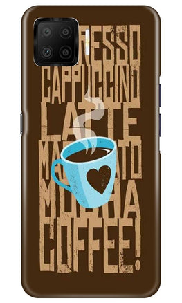 Love Coffee Mobile Back Case for Oppo F17 (Design - 351)