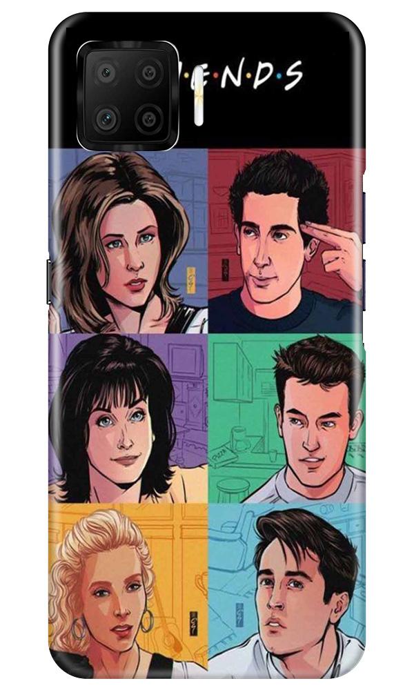 Friends Mobile Back Case for Oppo F17 (Design - 357)
