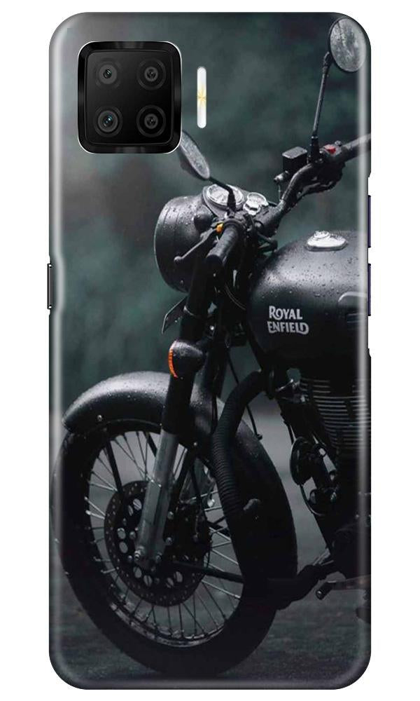 Royal Enfield Mobile Back Case for Oppo F17 (Design - 380)