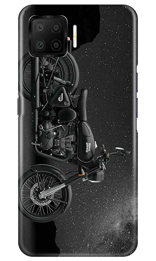 Royal Enfield Mobile Back Case for Oppo F17 (Design - 381)