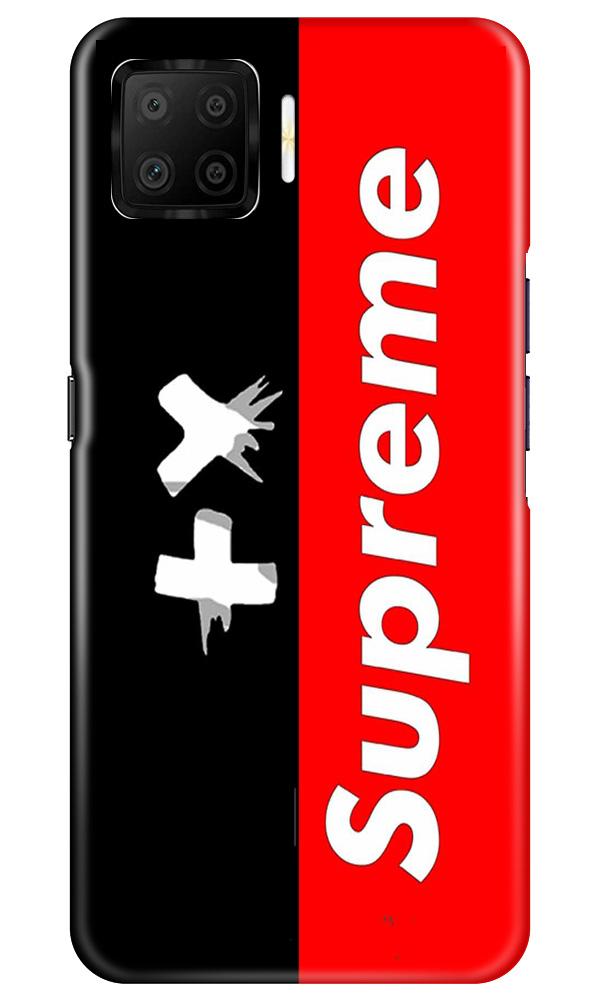 Supreme Mobile Back Case for Oppo F17 (Design - 389)