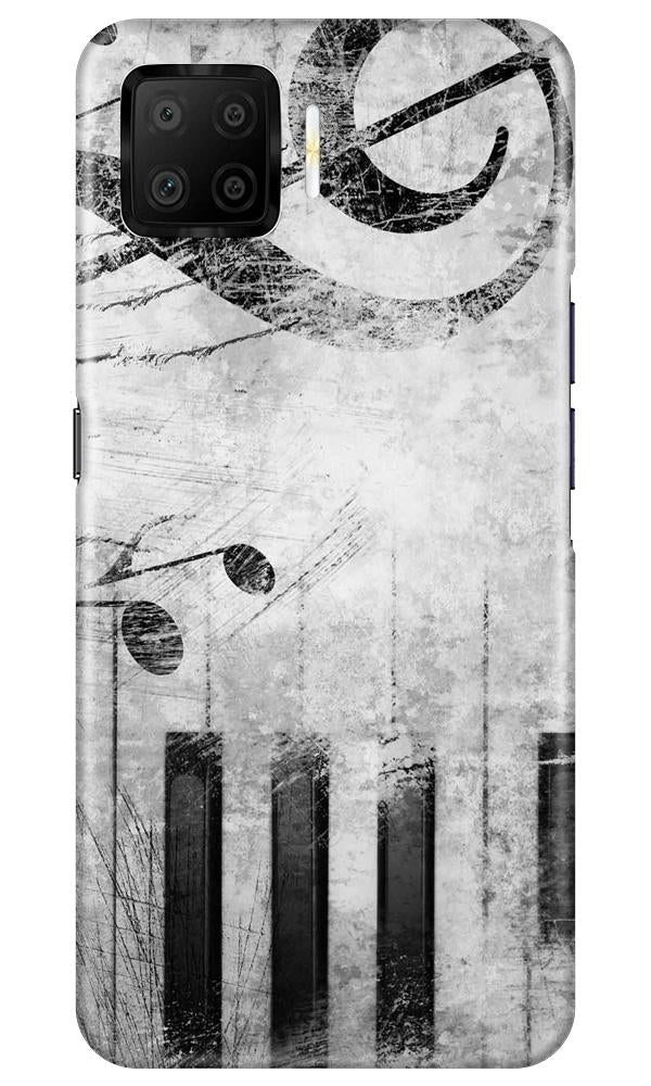 Music Mobile Back Case for Oppo F17 (Design - 394)