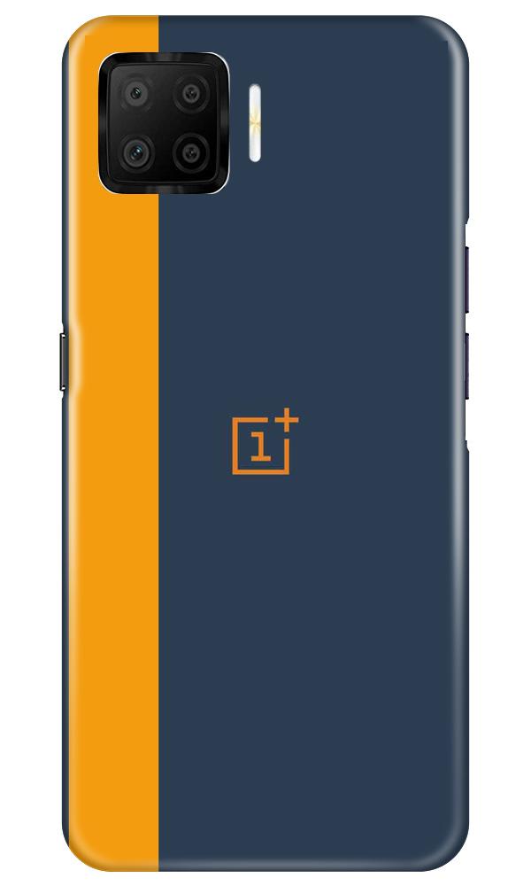 Oneplus Logo Mobile Back Case for Oppo F17 (Design - 395)