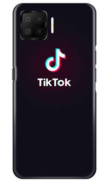 Tiktok Mobile Back Case for Oppo F17 (Design - 396)