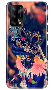 Lord Krishna Mobile Back Case for Oppo F19 (Design - 16)