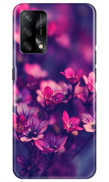 flowers Mobile Back Case for Oppo F19 (Design - 25)