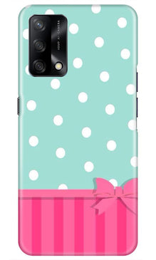 Gift Wrap Mobile Back Case for Oppo F19 (Design - 30)