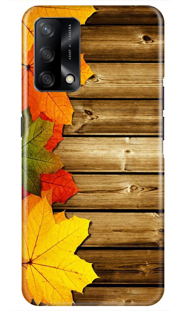 Wooden look3 Case for Oppo F19