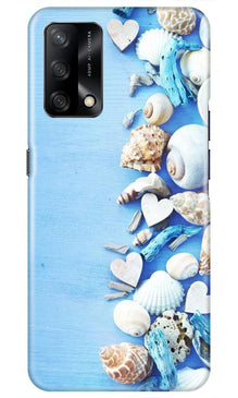 Sea Shells2 Mobile Back Case for Oppo F19 (Design - 64)