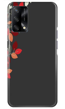 Grey Background Mobile Back Case for Oppo F19 (Design - 71)