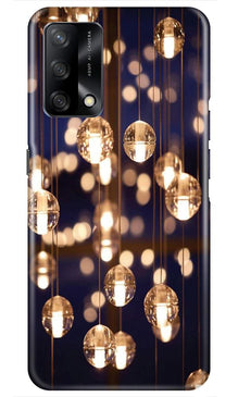 Party Bulb2 Mobile Back Case for Oppo F19 (Design - 77)