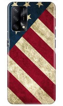 America Mobile Back Case for Oppo F19 (Design - 79)
