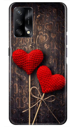 Red Hearts Case for Oppo F19