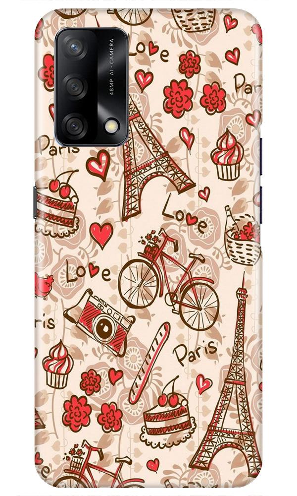 Love Paris Case for Oppo F19(Design - 103)