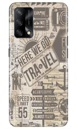 Travel Case for Oppo F19(Design - 104)