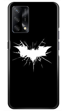 Batman Superhero Mobile Back Case for Oppo F19  (Design - 119)