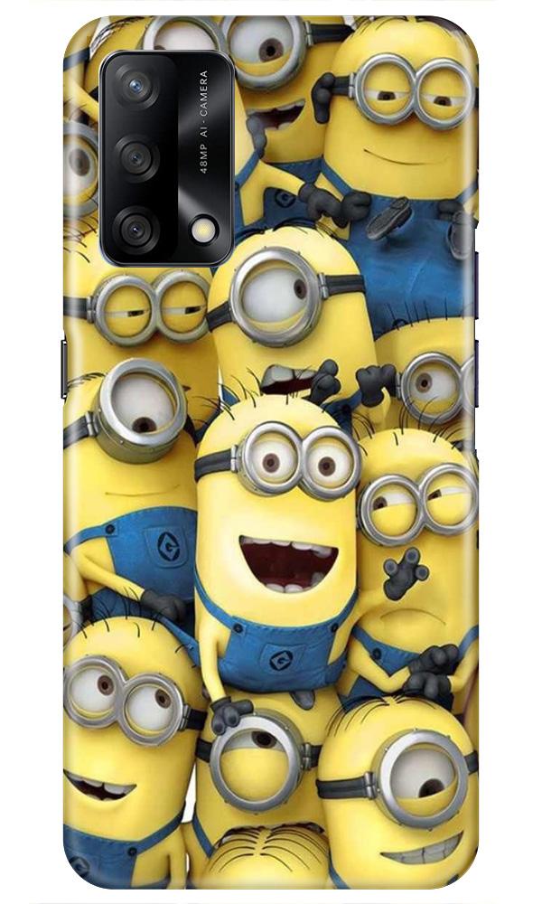 Minions Case for Oppo F19  (Design - 127)