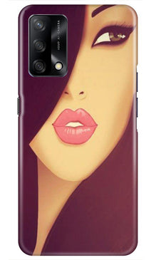 Girlish Mobile Back Case for Oppo F19  (Design - 130)