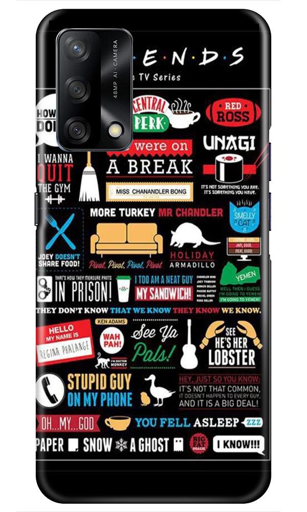 Friends Case for Oppo F19  (Design - 145)