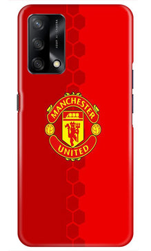 Manchester United Mobile Back Case for Oppo F19  (Design - 157)