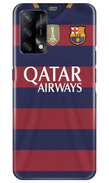 Qatar Airways Mobile Back Case for Oppo F19  (Design - 160)