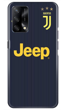 Jeep Juventus Mobile Back Case for Oppo F19  (Design - 161)