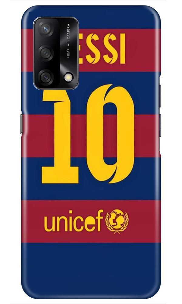 Messi Case for Oppo F19  (Design - 172)