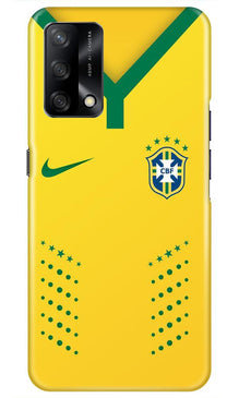 Brazil Mobile Back Case for Oppo F19  (Design - 176)