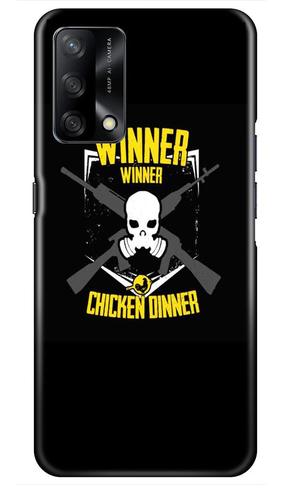 Winner Winner Chicken Dinner Case for Oppo F19(Design - 178)
