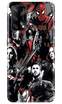 Avengers Mobile Back Case for Oppo F19 (Design - 190)