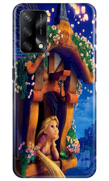 Cute Girl Mobile Back Case for Oppo F19 (Design - 198)