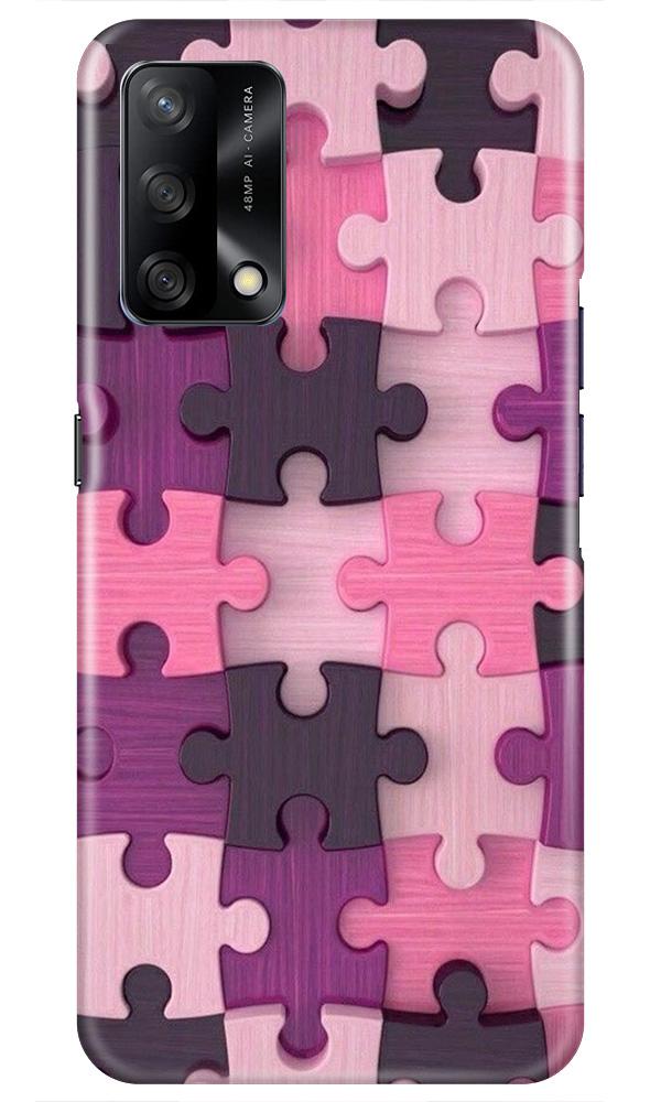 Puzzle Case for Oppo F19 (Design - 199)