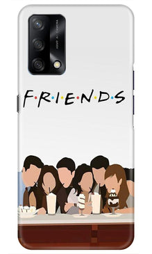 Friends Mobile Back Case for Oppo F19 (Design - 200)