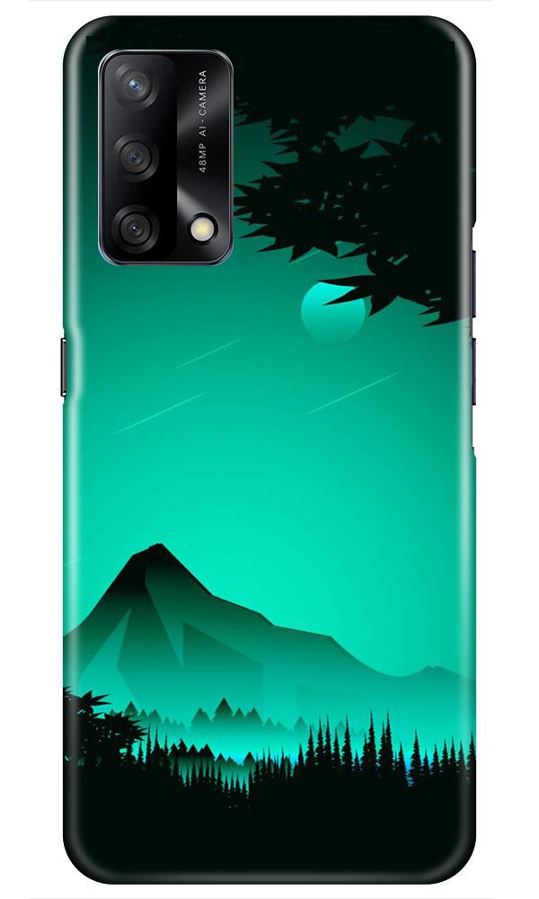 Moon Mountain Case for Oppo F19 (Design - 204)