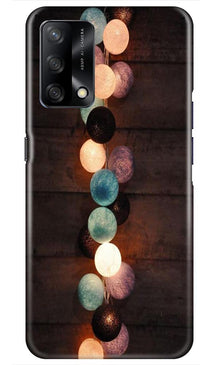 Party Lights Mobile Back Case for Oppo F19 (Design - 209)